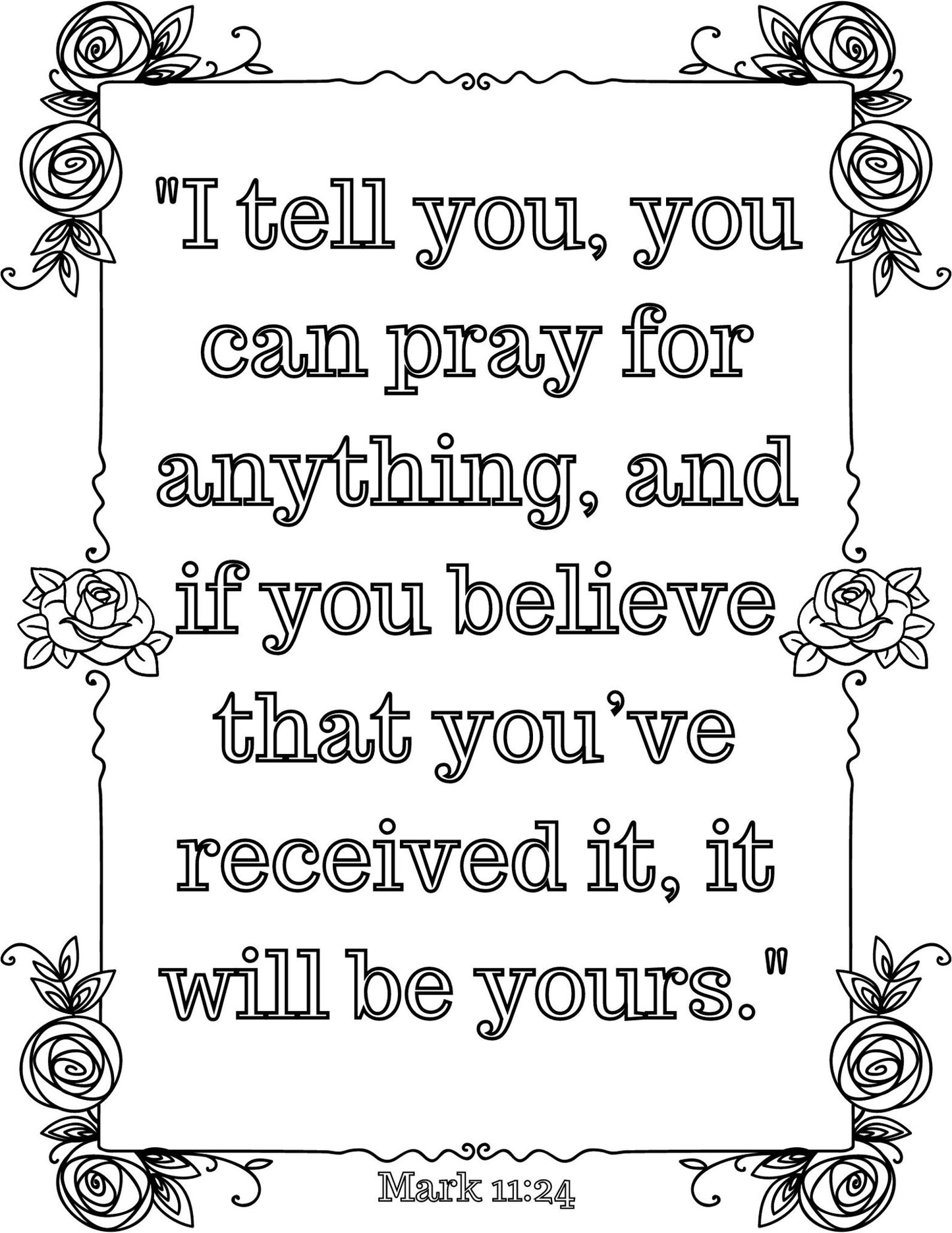 31 Encouraging Bible Verses Coloring Book by Tai East