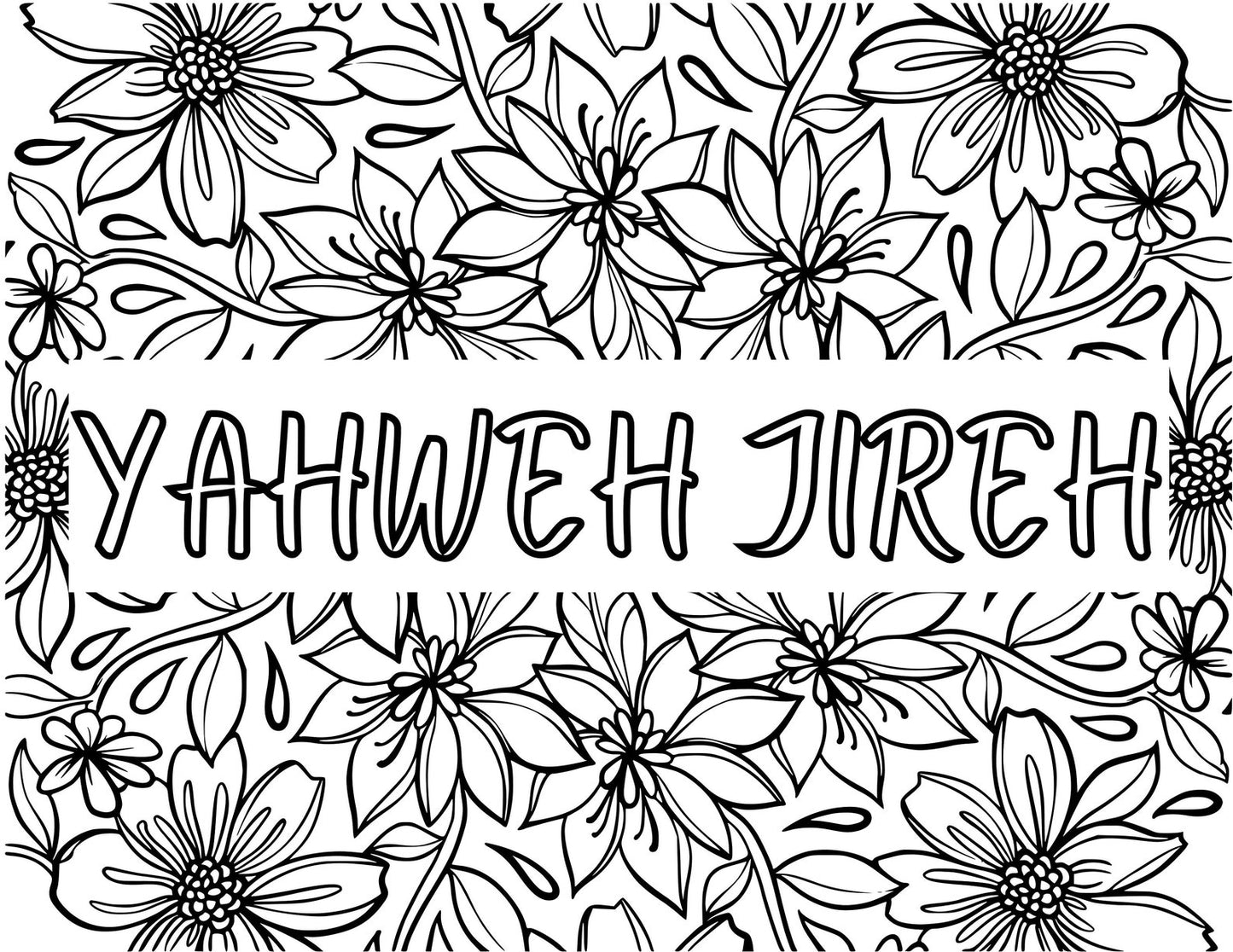 BREATHE—In HIS Holy Name: 31 Divine Names of GOD for Meditative and Mindful Coloring by Tai East